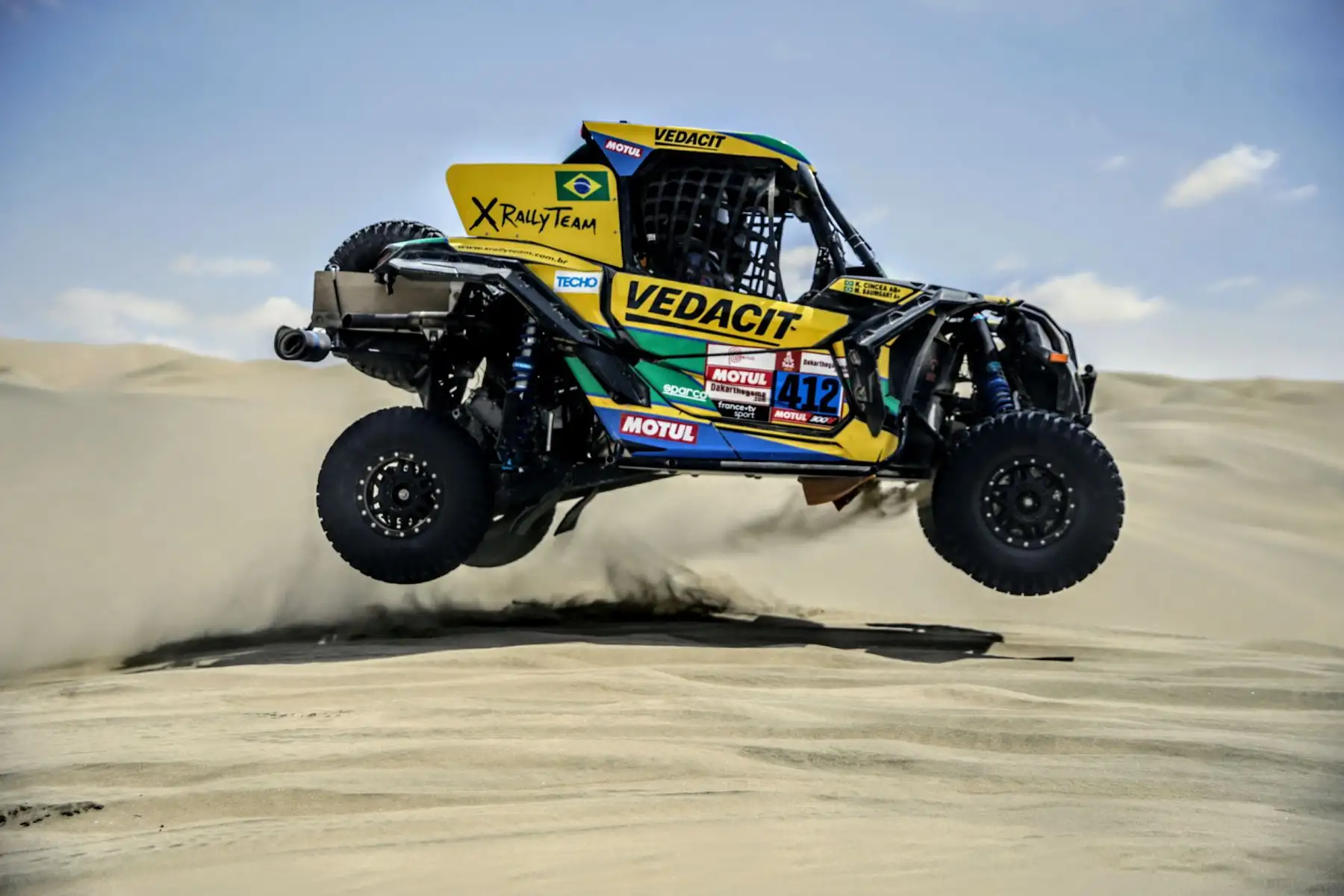 1º etapa de la ruta Marcona, Rally Dakar 2019. Foto: ANDINA/Luis Iparraguirre