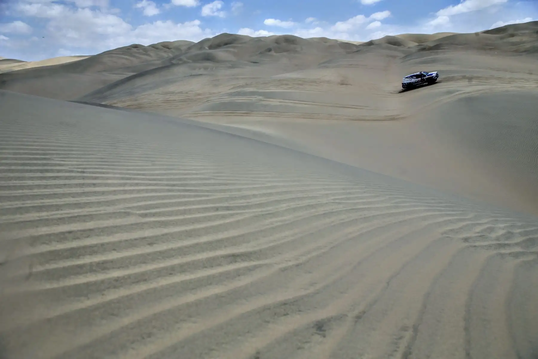1º etapa de la ruta Marcona, Rally Dakar 2019. Foto: ANDINA/Luis Iparraguirre