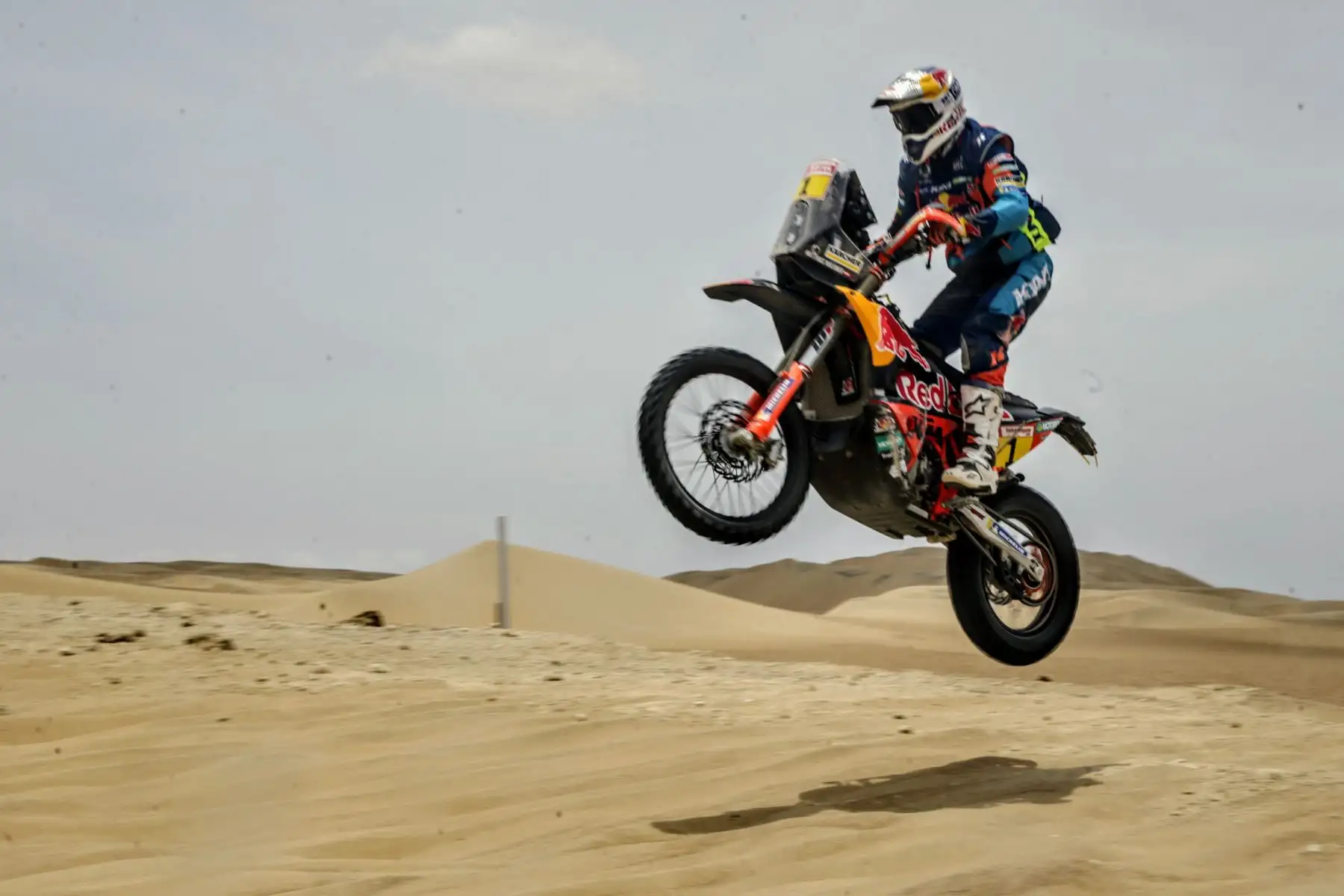 Segunda etapa de la ruta San Juan de Marcona del Rally Dakar 2019. Foto: ANDINA/Luis Iparraguirre