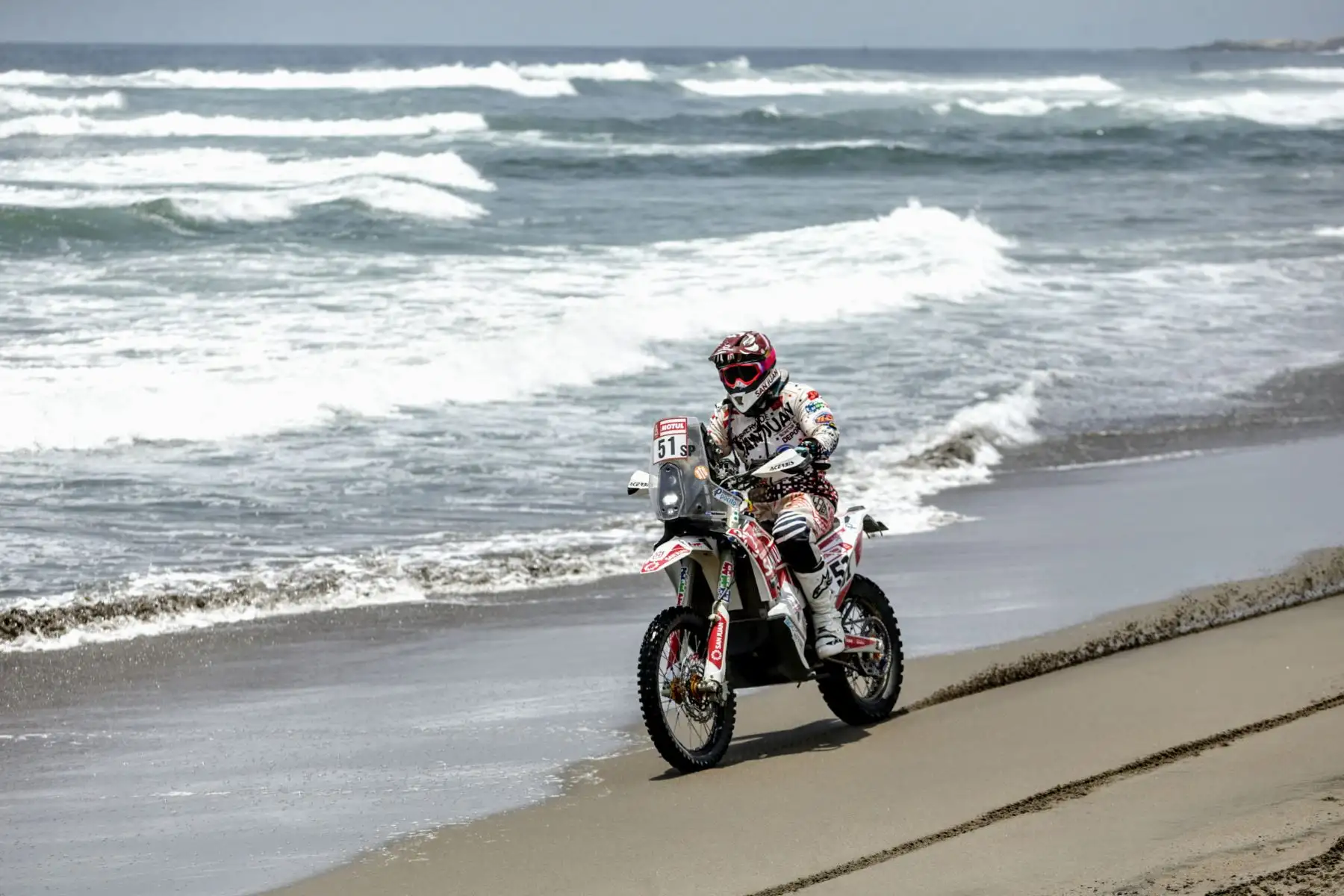 Rally Dakar 2019 tramo San Juan de Marcona - Arequipa. Foto: ANDINA/Luis Iparraguirre
