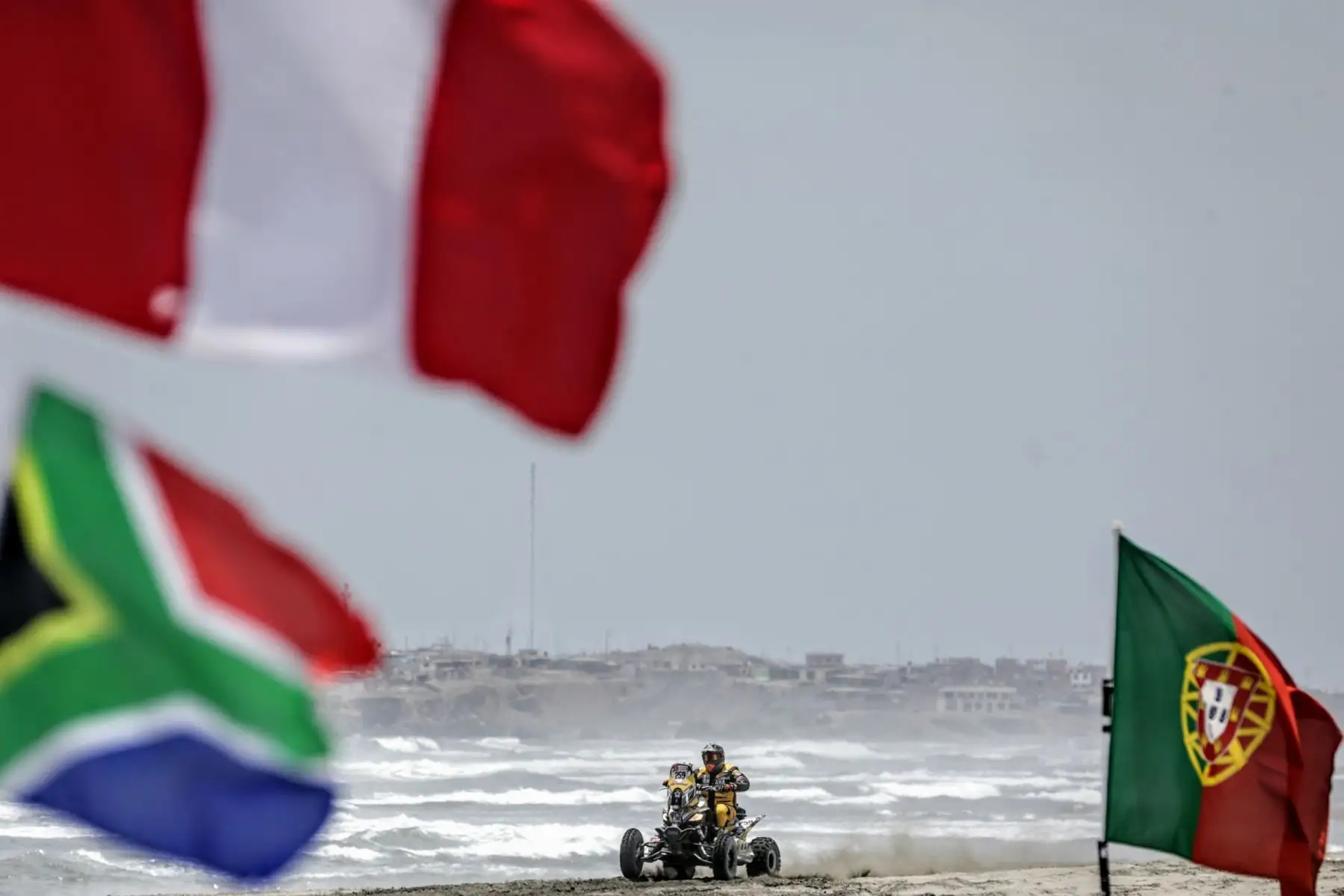 Rally Dakar 2019 tramo San Juan de Marcona - Arequipa. Foto: ANDINA/Luis Iparraguirre