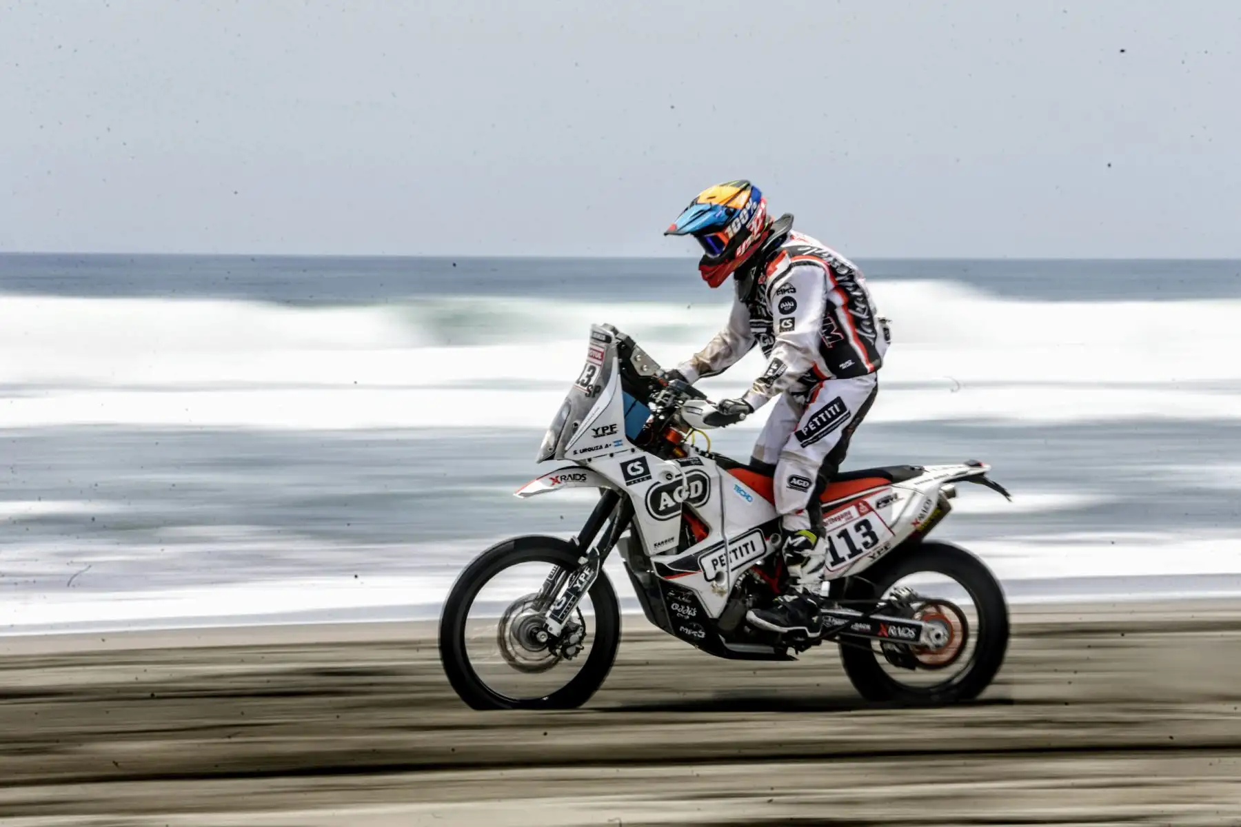 Rally Dakar 2019 tramo San Juan de Marcona - Arequipa. Foto: ANDINA/Luis Iparraguirre