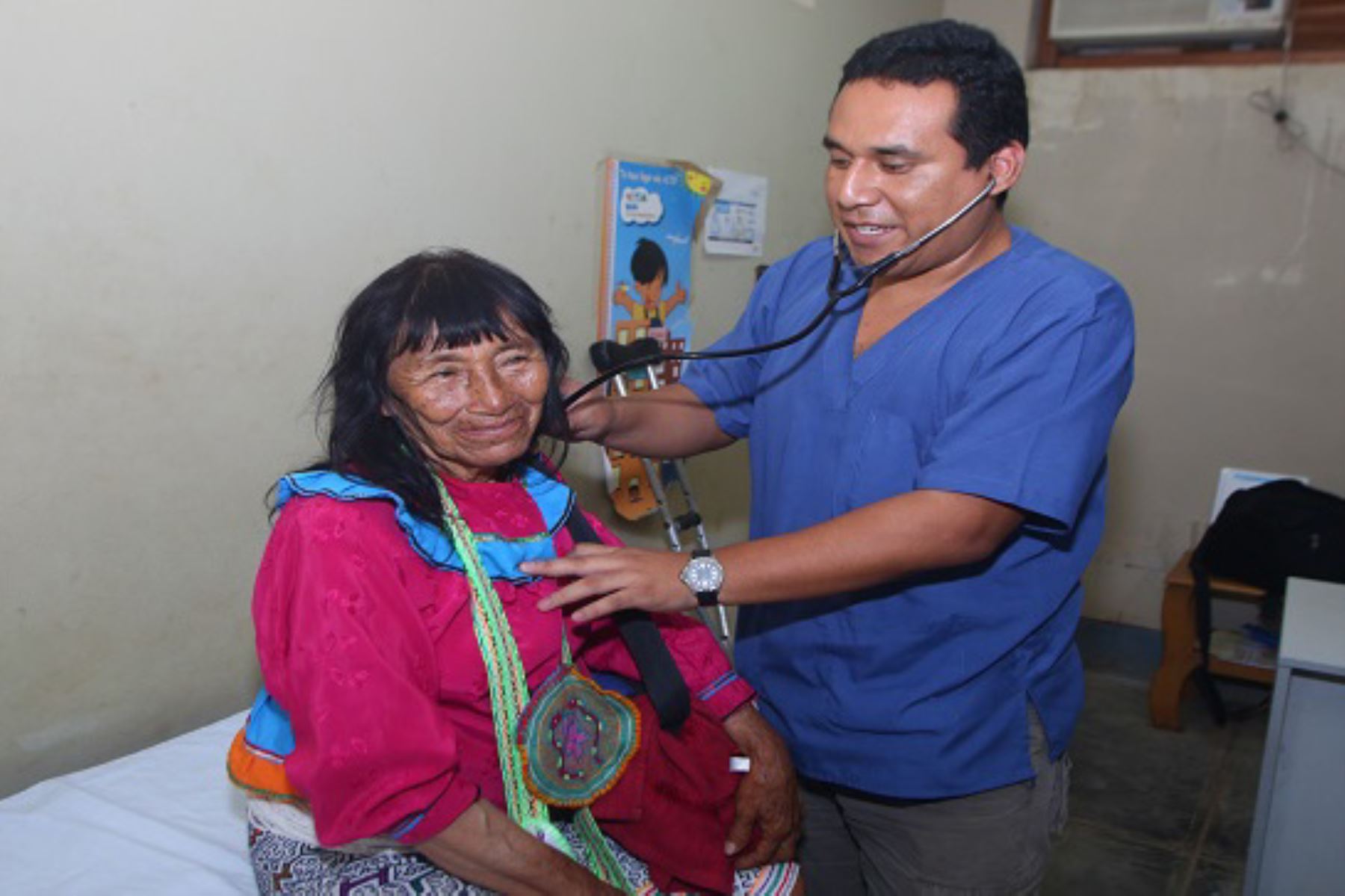 Cerca de 2,000 habitantes indígenas de la región Amazonas, distribuidos en 557 familias, serán beneficiados con atención médica integral.