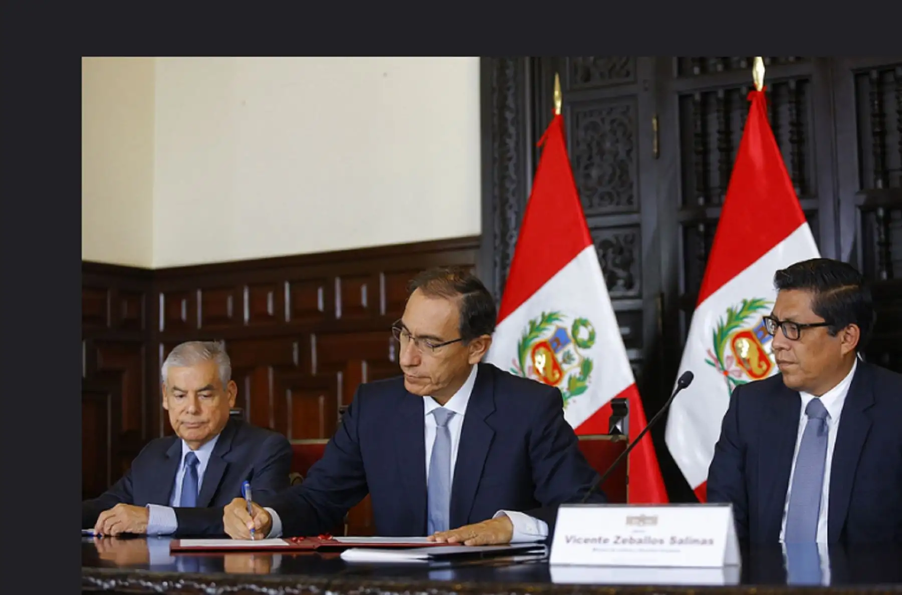 Presidente Martín Vizcarra