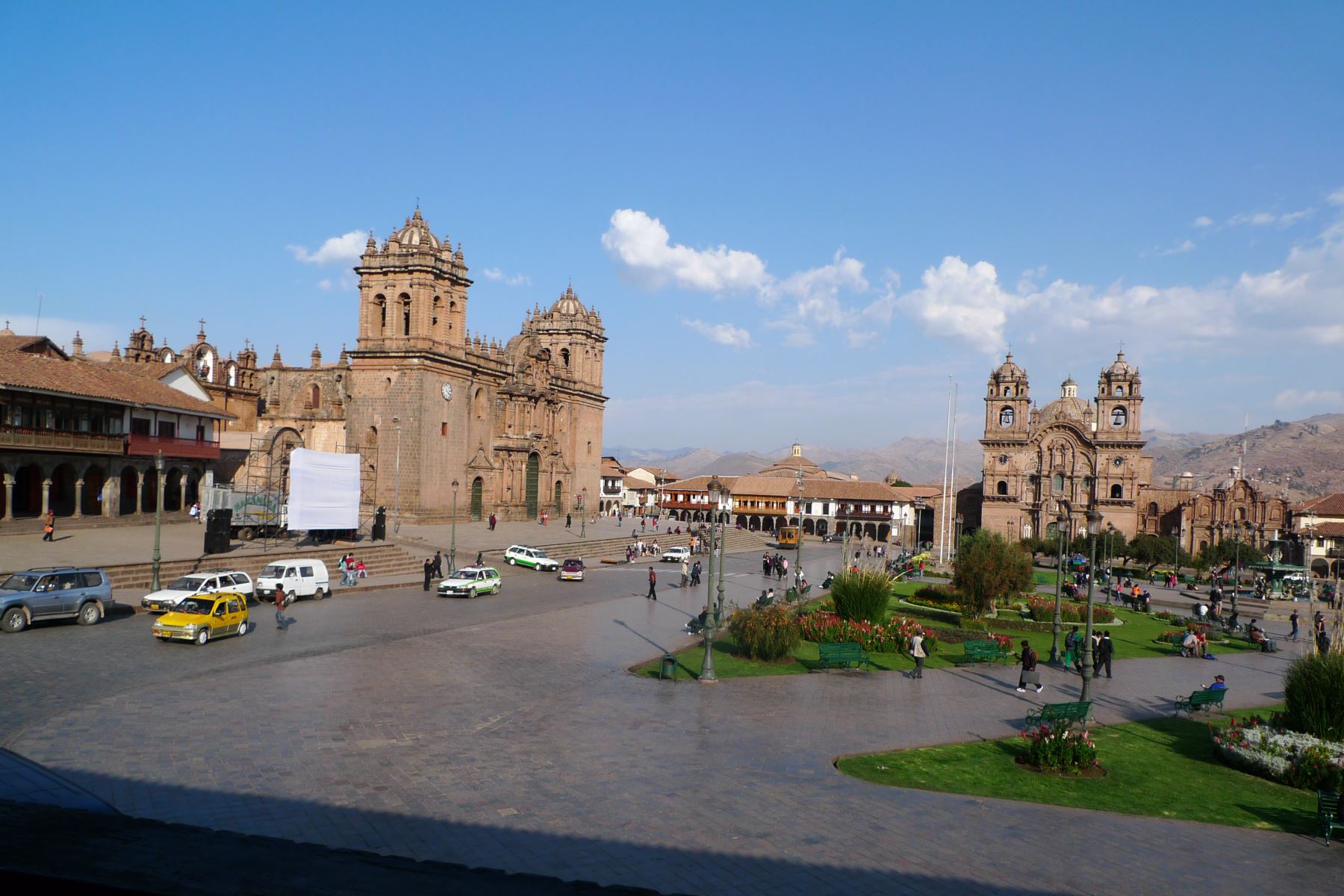 Plaza de Armas del Cusco. ANDINA/archivo