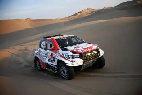 El Catarí al-Attiyah se hizo del tramo Arequipa-Tacna