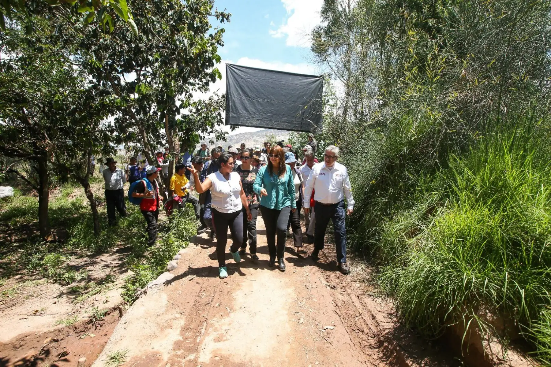 La ministra de Desarrollo e Inclusión Social, Liliana La Rosa, cumplió visita de trabajo en la región Ayacucho.
