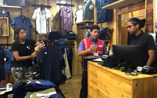 Foto. Operativo de Sunafil.