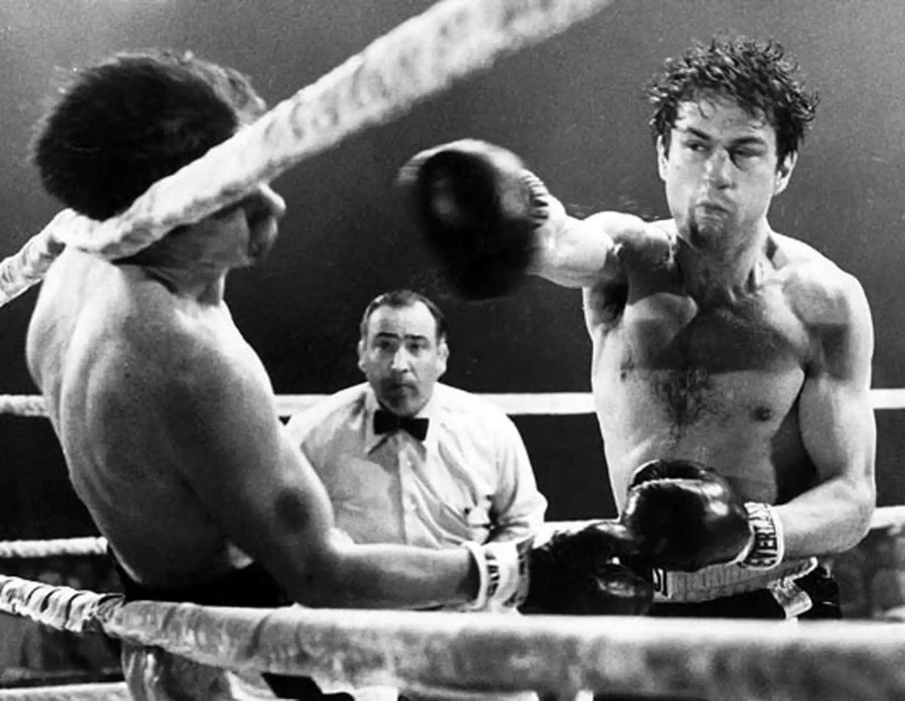 Robert De Niro interpreta a un boxeador en la película Toro Salvaje. Foto: INTERNET/Medios