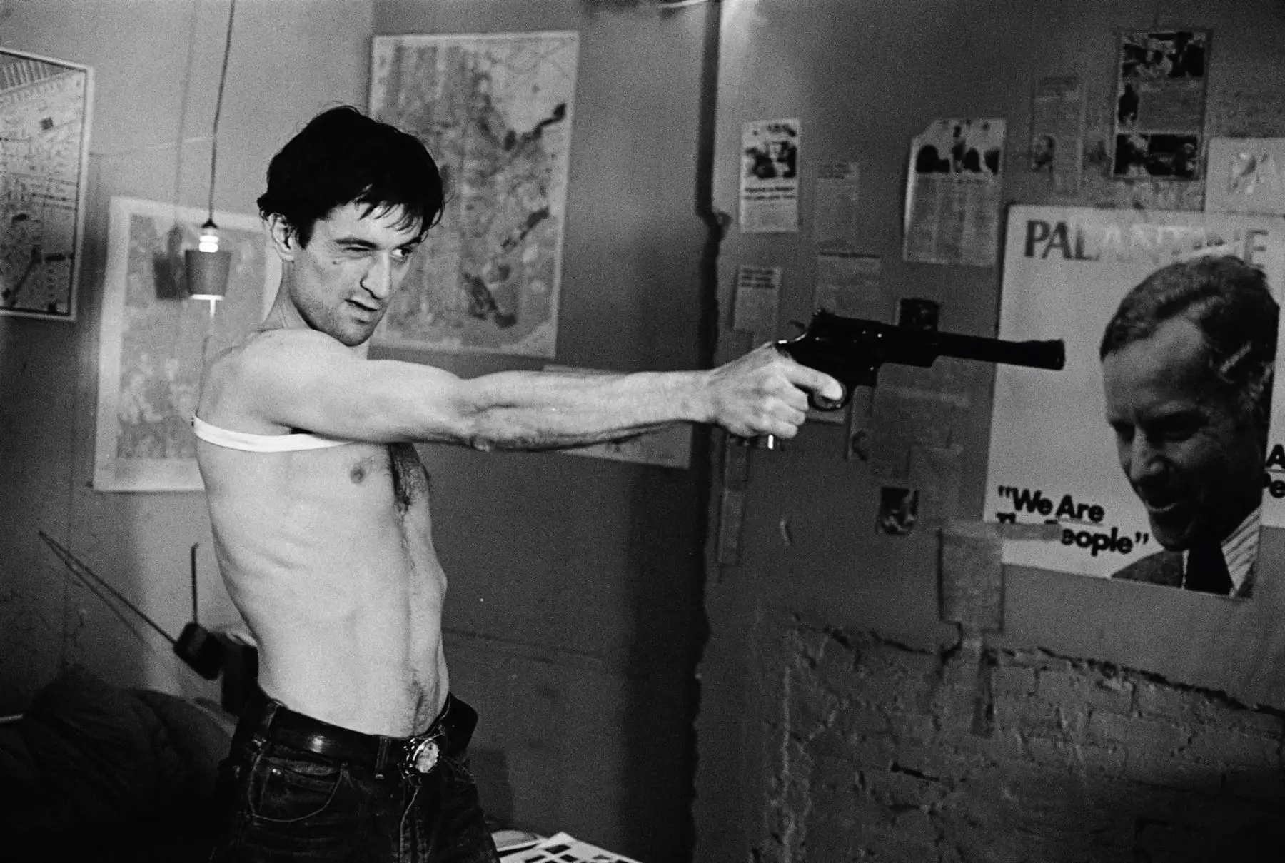 Robert De Niro en su increíble actuación en  la película Taxi Driver. Foto: INTERNET/Medios