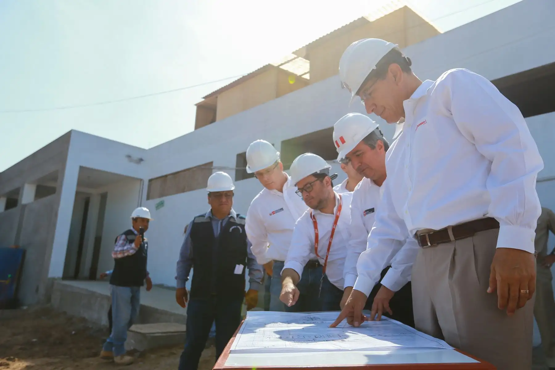 Jefe de Estado inspecciona obras de mejoramiento del Desembarcadero Pesquero Artesanal de Ilo. Foto: ANDINA/Prensa Presidencia