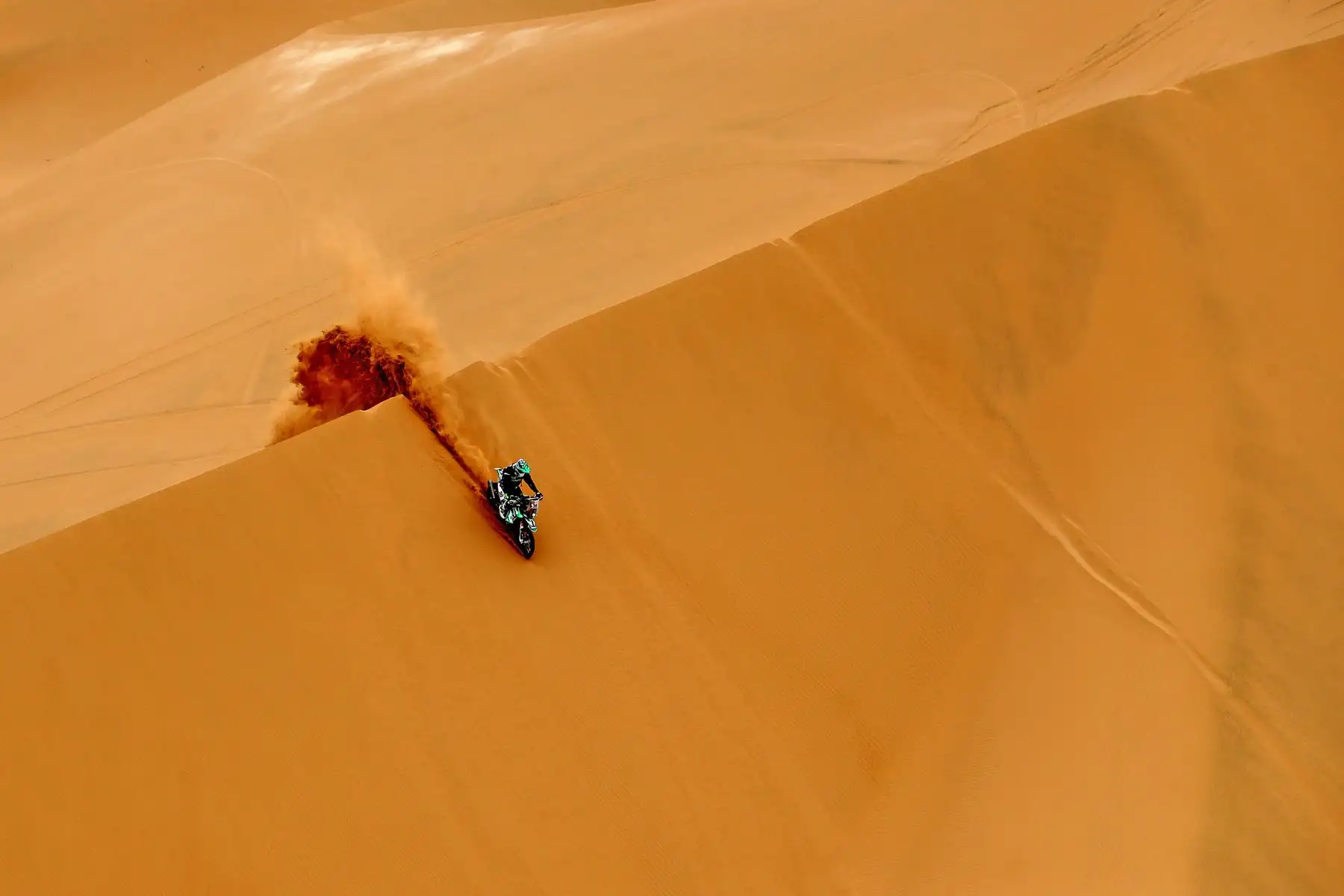 Sobre vuelo ruta Dakar 2019. Foto: ANDINA/Prensa Presidencia