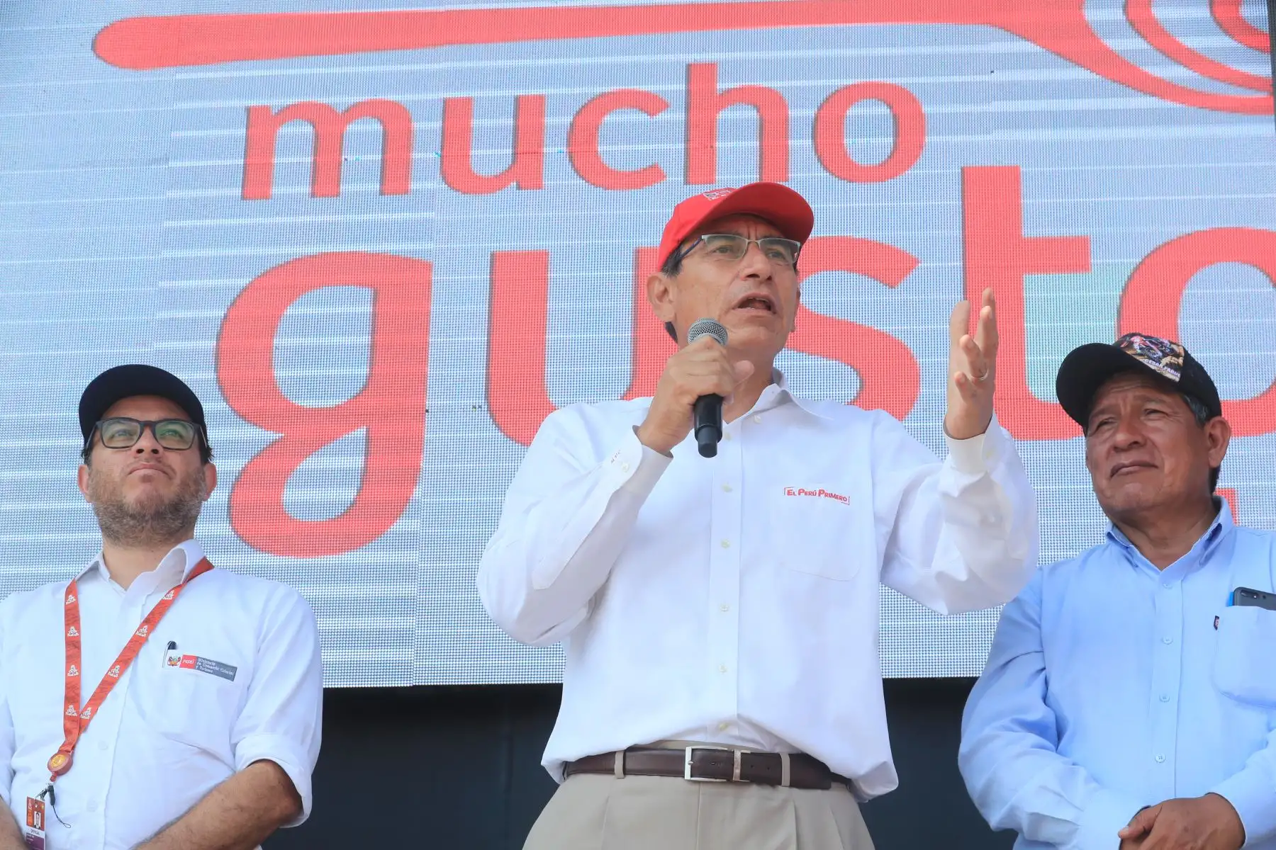 Jefe de Estado  Martín Vizcarra participò en la Feria "Perú Mucho Gusto" en Ilo. Foto.ANDINA/Prensa Presidencia