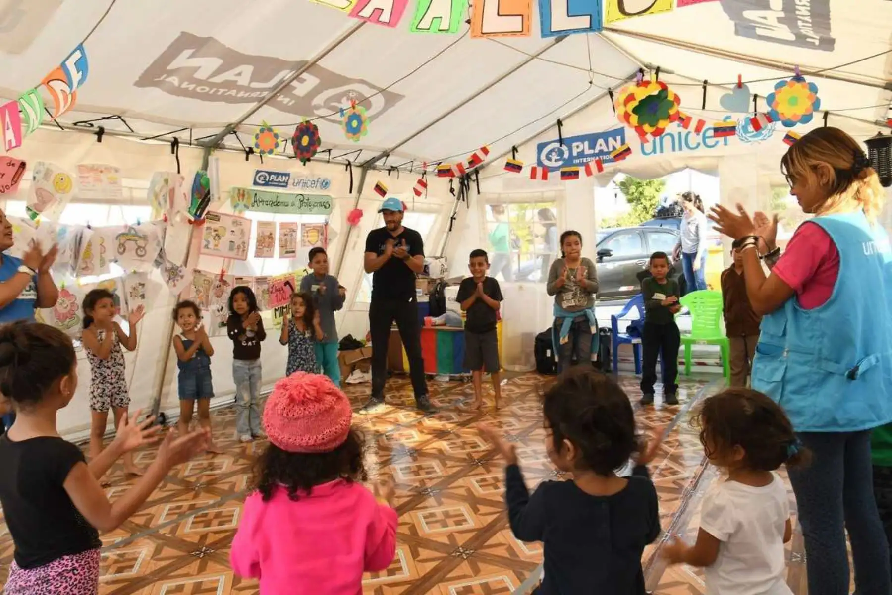 Más de 11,000 niños venezolanos recibieron apoyo socioemocional al ingresar al Perú