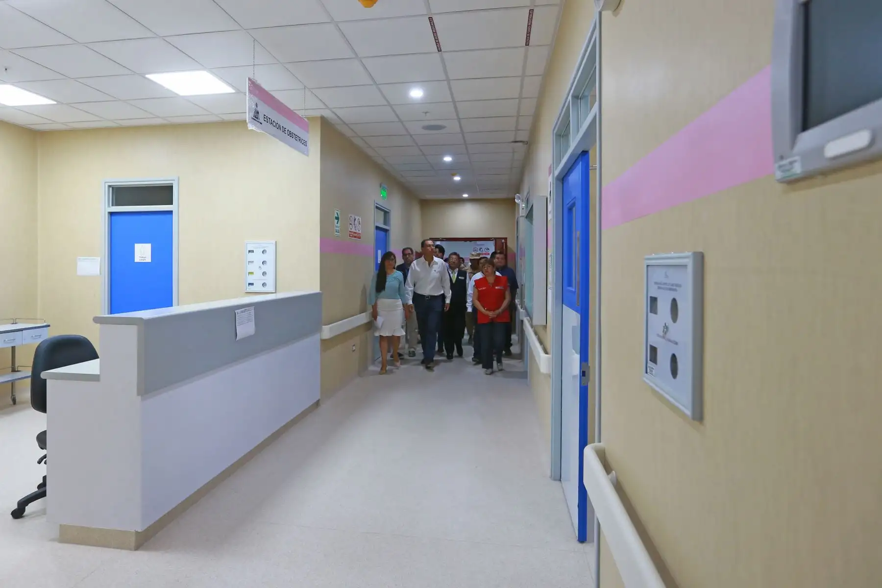 Presidente Martín Vizcarra realizò visita de inspección a las obras del Hospital Regional de Moquegua. Foto: ANDINA/Prensa Presidencia