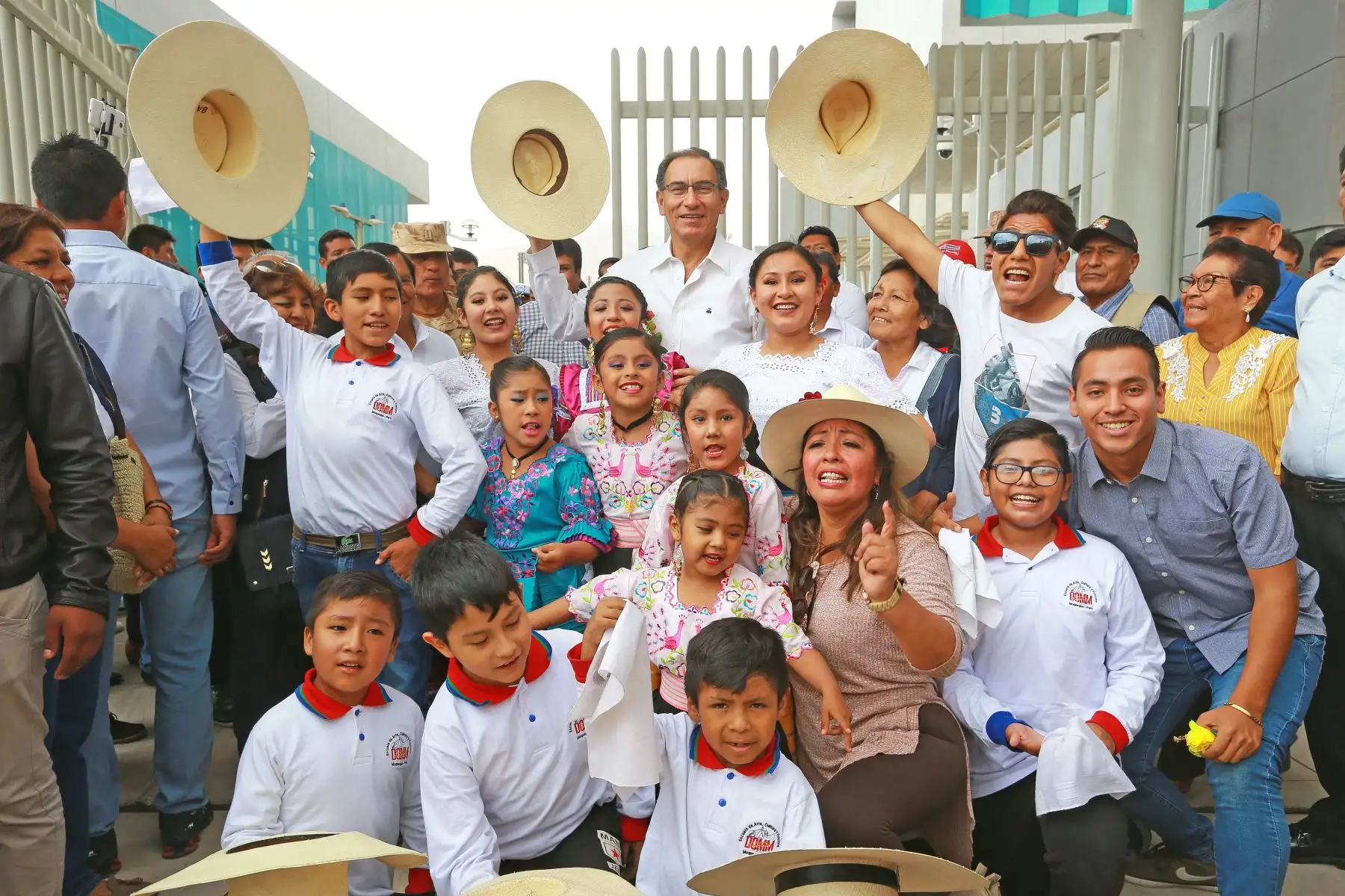 Presidente Martín Vizcarra realizò visita de inspección a las obras del Hospital Regional de Moquegua. Foto: ANDINA/Prensa Presidencia