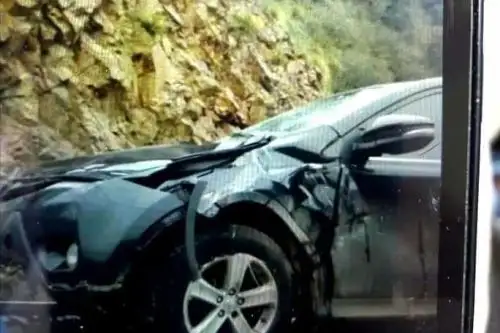 El congresista de la República Ricardo Narváez (APP) sufrió hoy un accidente automovilístico en la carretera de Cátac, región Áncash.