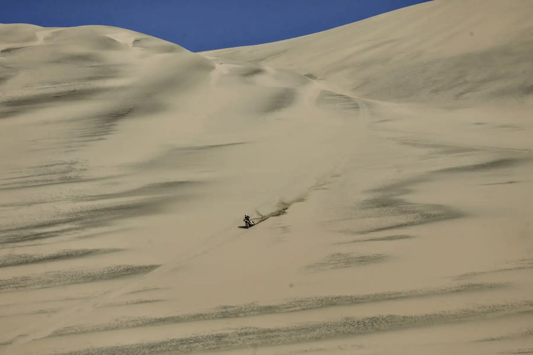 Sétima etapa del Rally Dakar 2019 en San Juan de Marcona. Foto: ANDINA/Luis Iparraguirre