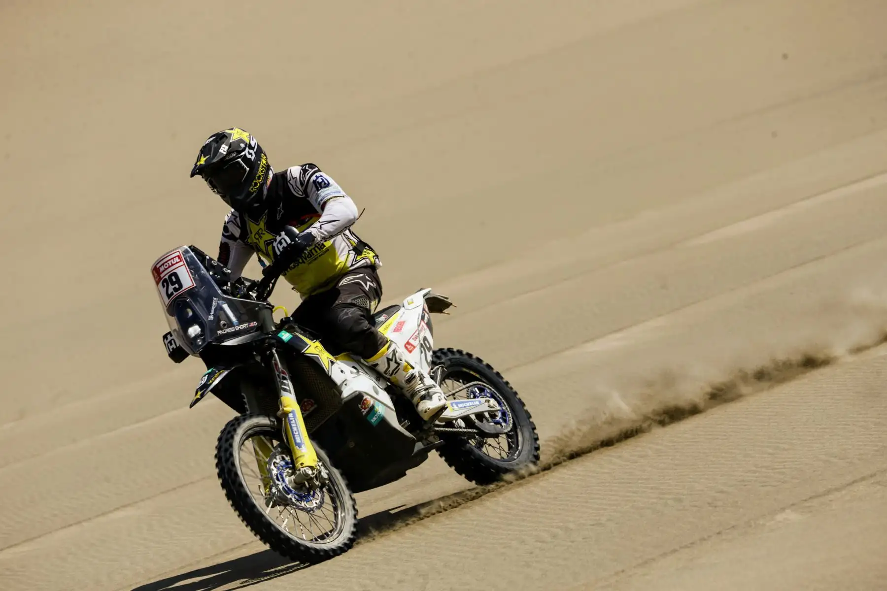 Sétima etapa del Rally Dakar 2019 en San Juan de Marcona. Foto: ANDINA/Luis Iparraguirre
