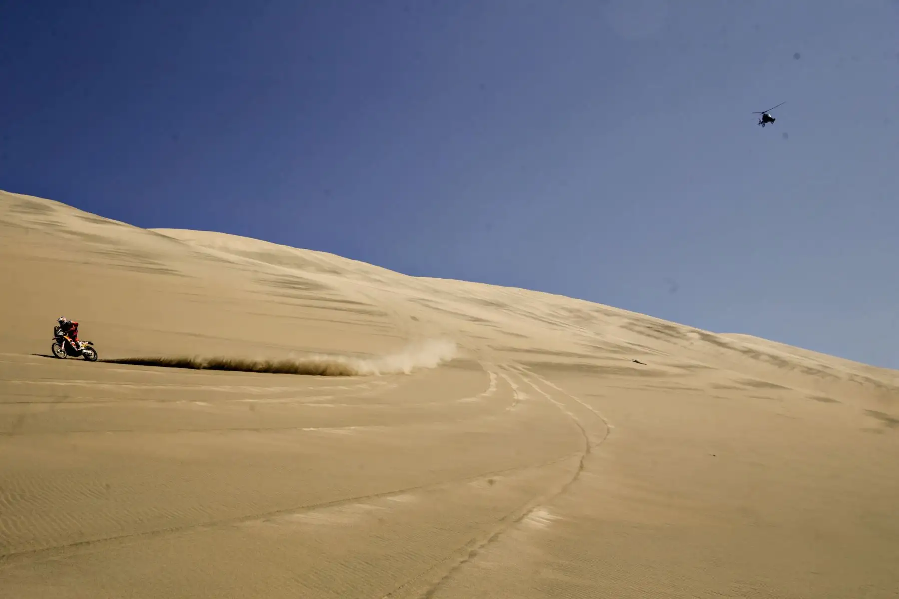 Sétima etapa del Rally Dakar 2019 en San Juan de Marcona. Foto: ANDINA/Luis Iparraguirre