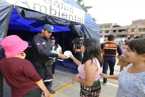 Más de 300 atenciones médicas llevó a cabo el Minsa en zona afectada por aniego. Foto: ANDINA/Difusión.