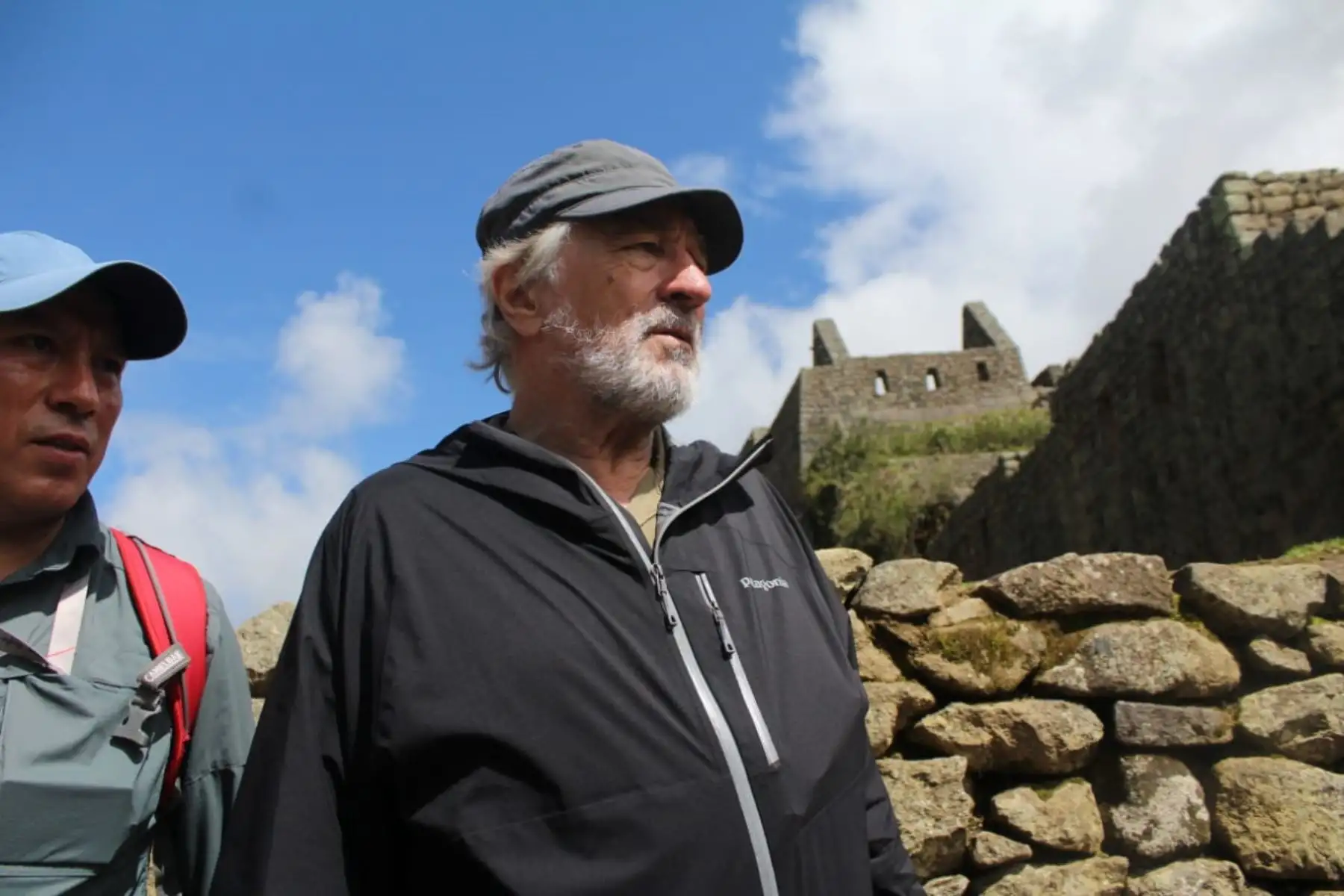 Robert De Niro recorrió todos los espacios del monumento Inca declarado Maravilla del Mundo. ANDINA/Percy Hurtado Santillán