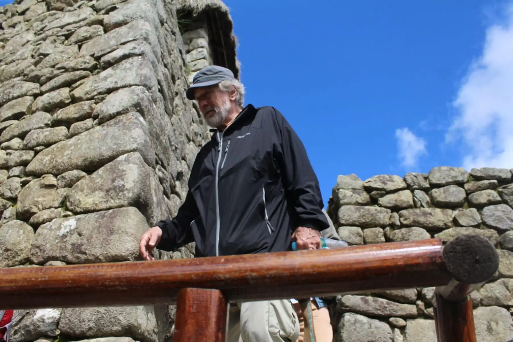 Robert De Niro recorrió todos los espacios del monumento Inca declarado Maravilla del Mundo. ANDINA/Percy Hurtado Santillán
