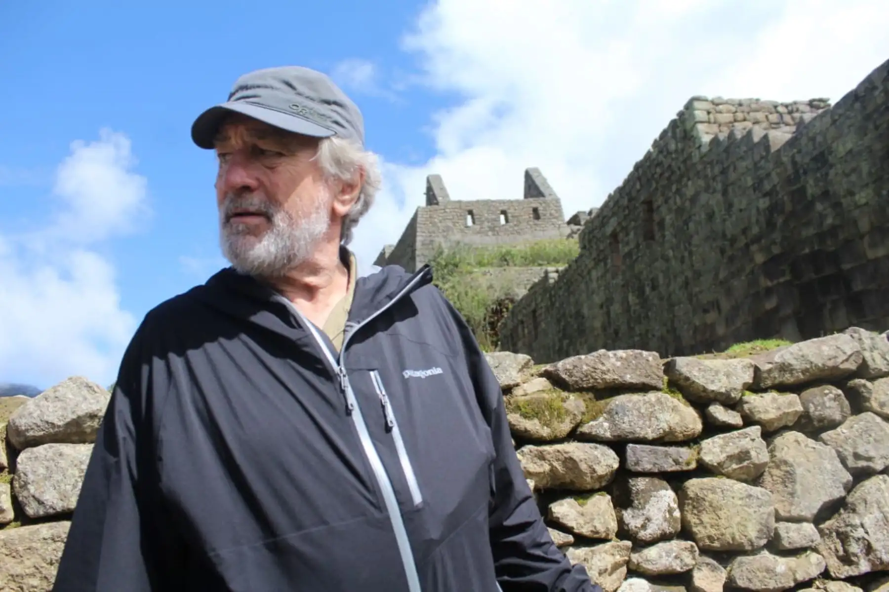 Robert De Niro disfrutó de la visita a la ciudadela Inca Machu Picchu, en Cusco. ANDINA/Percy Hurtado Santillán