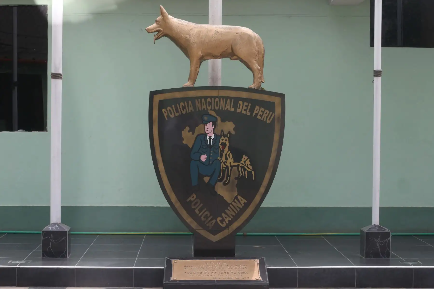 Entrenamiento de Perros en la unidad de Policía Canina.Foto: ANDINA/Vidal Tarqui