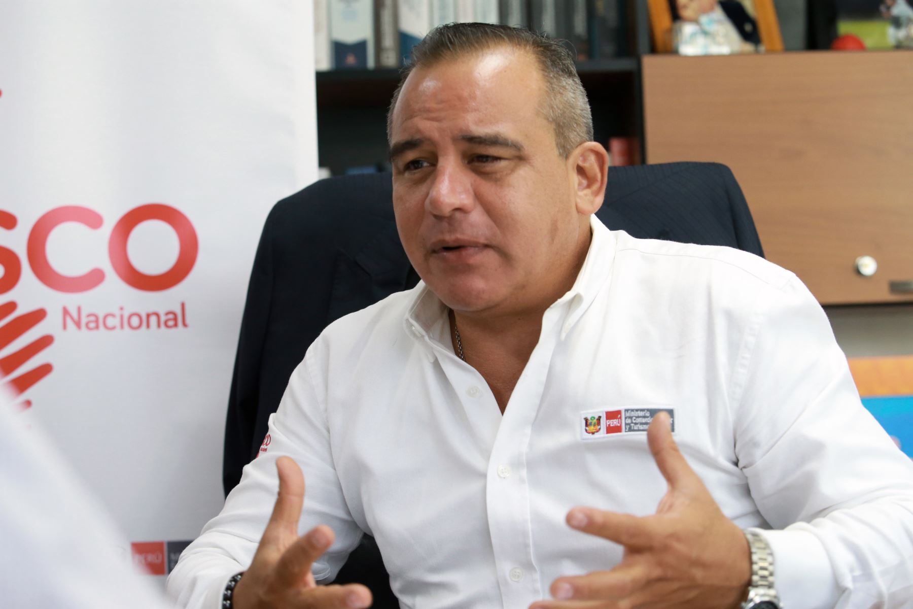 Nuevo viceministro de Turismo, José Vidal Fernández. ANDINA/Norman Córdova