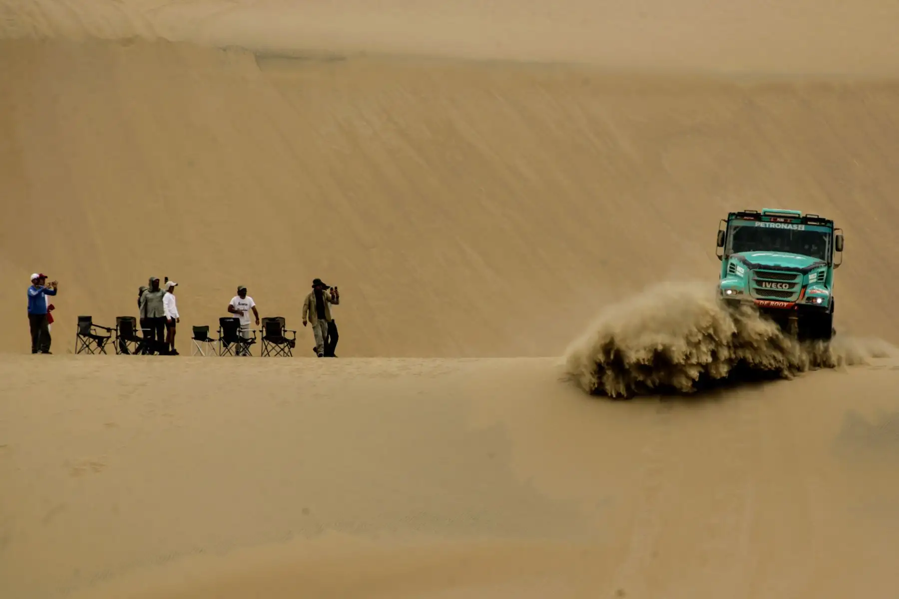 Dakar 2019: octava etapa une San Juan de Marcona y Pisco. Foto: ANDINA/Luis Iparraguirre