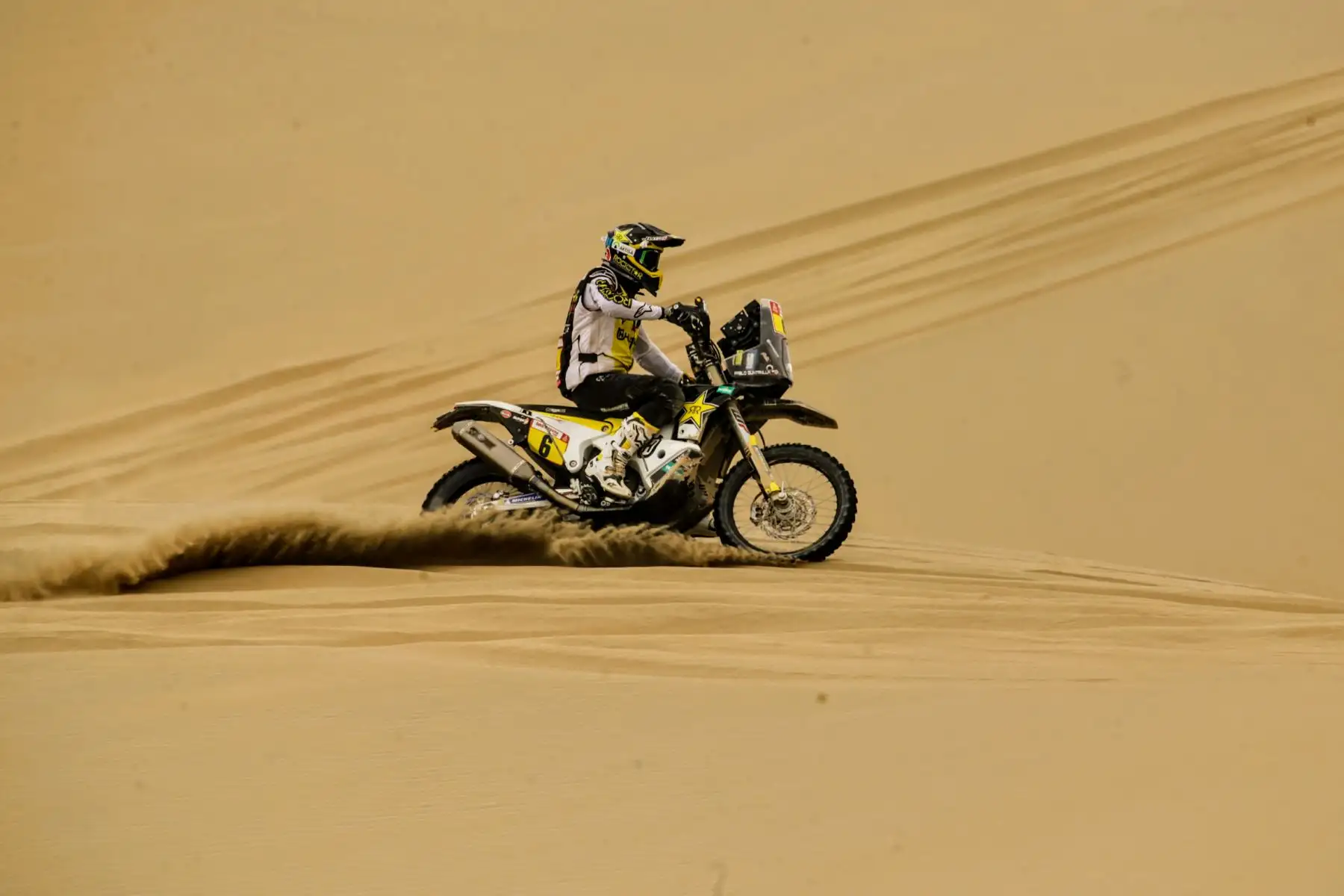Dakar 2019: octava etapa une San Juan de Marcona y Pisco. Foto: ANDINA/Luis Iparraguirre