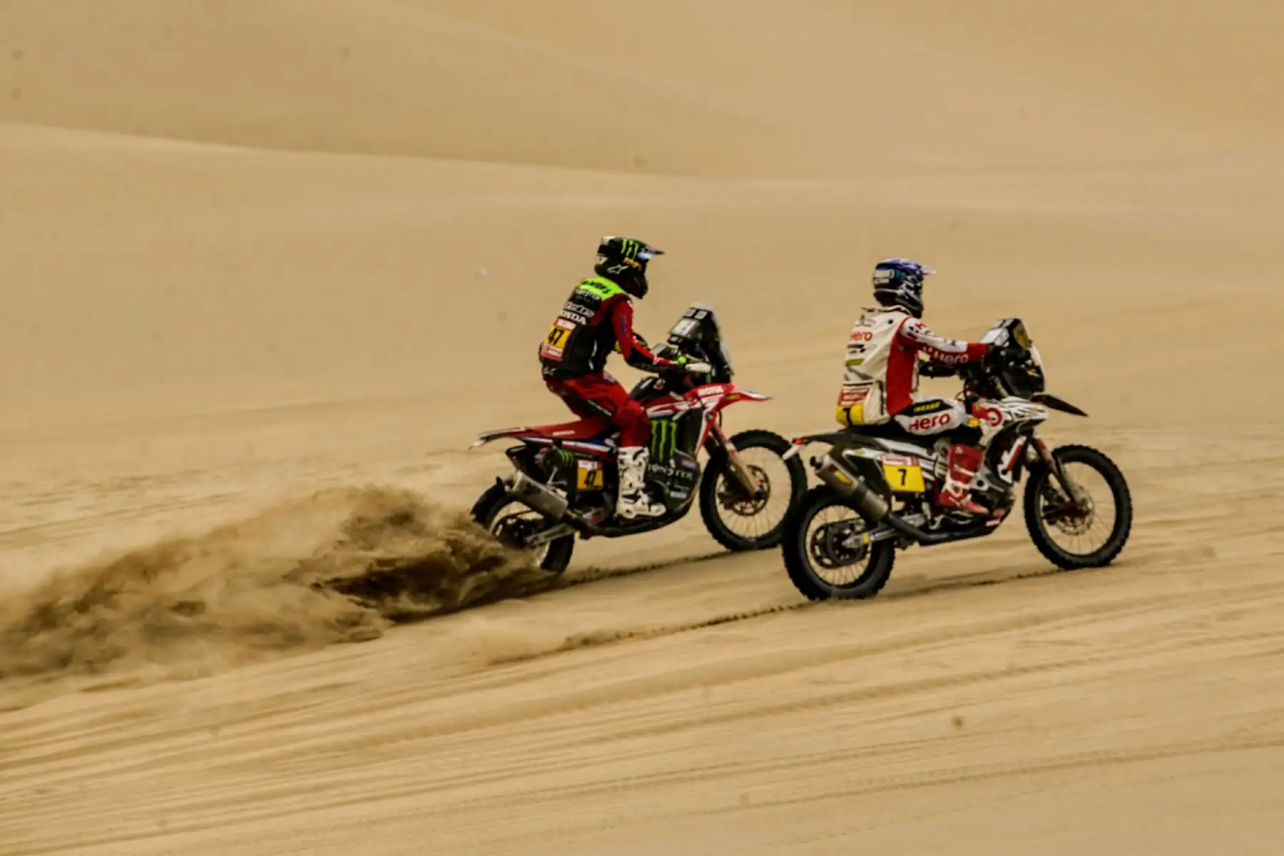 Dakar 2019: octava etapa une San Juan de Marcona y Pisco. Foto: ANDINA/Luis Iparraguirre
