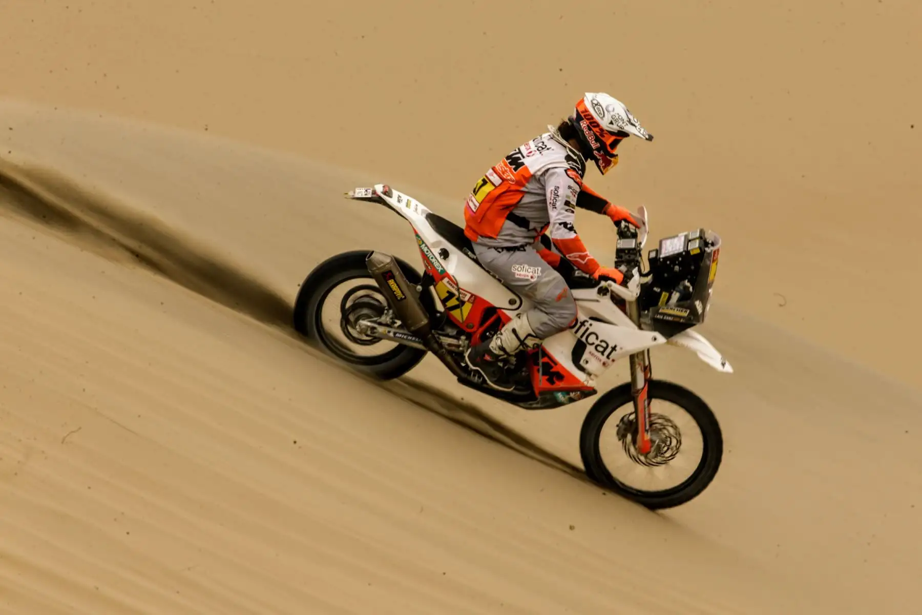 Dakar 2019: octava etapa une San Juan de Marcona y Pisco. Foto: ANDINA/Luis Iparraguirre