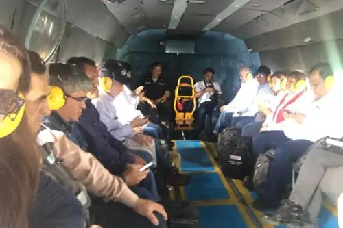 Por mal tiempo se suspendió viaje de comitiva del Ejecutivo para reunirse con comunidades indígenas de Chapis y Santa Rosa.