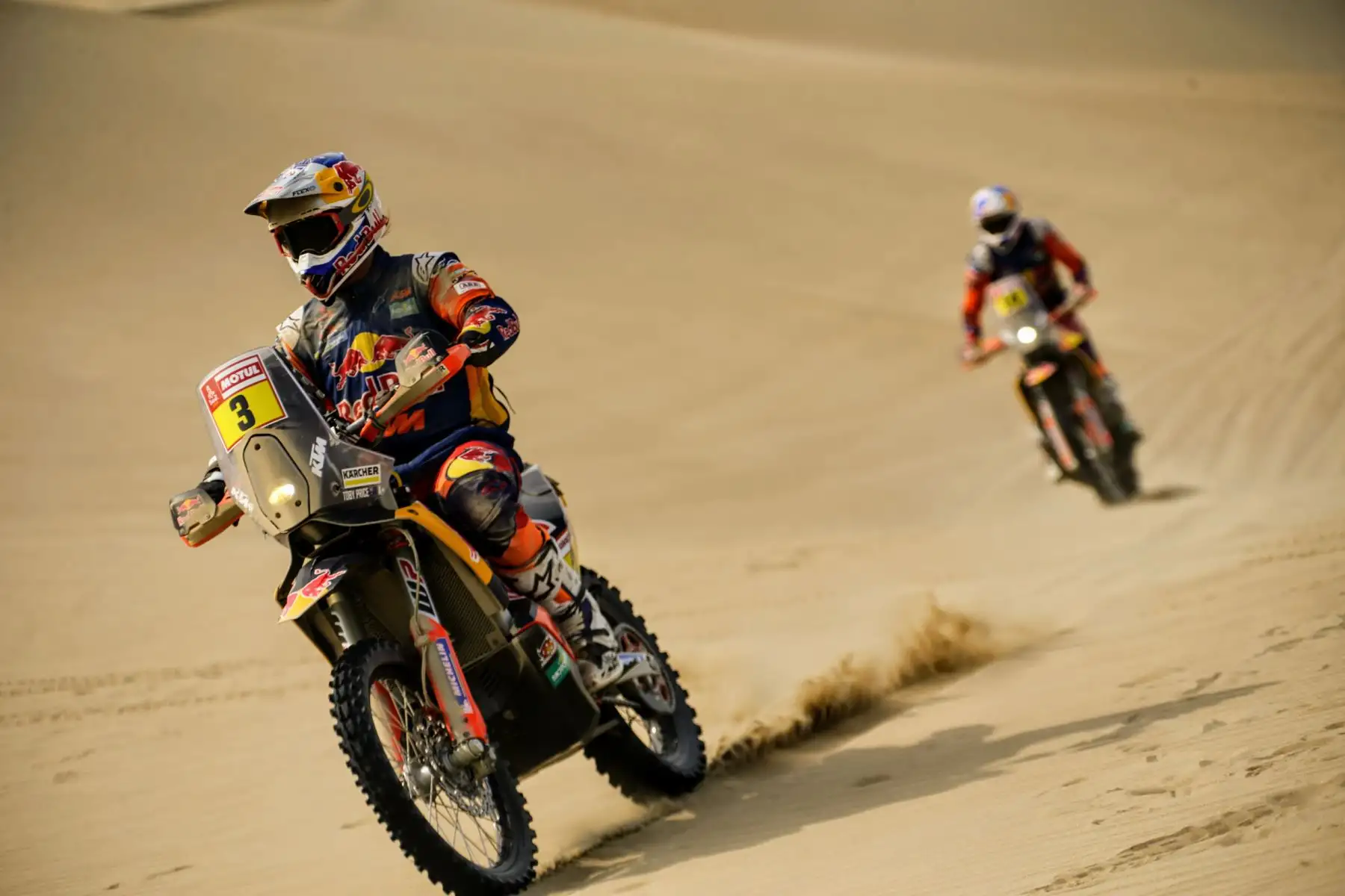 Dakar 2019: novena etapa partida y llegada en Pisco. Foto: ANDINA/Luis Iparraguirre