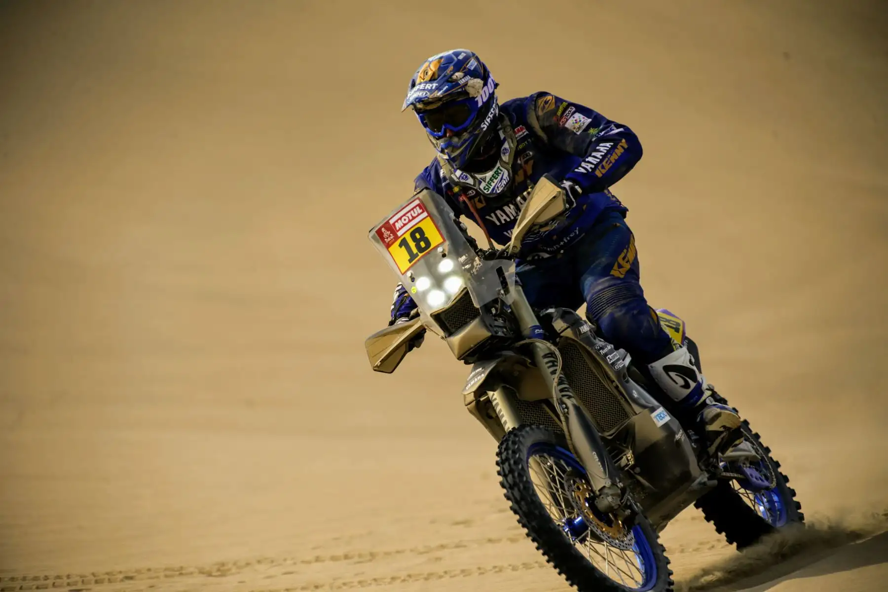 Dakar 2019: novena etapa partida y llegada en Pisco. Foto: ANDINA/Luis Iparraguirre