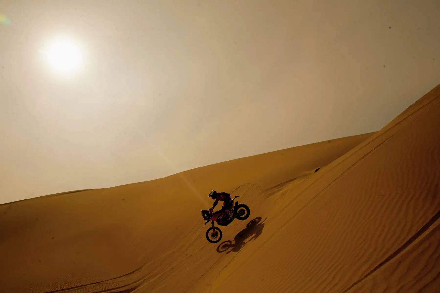 Dakar 2019: novena etapa partida y llegada en Pisco. Foto: ANDINA/Luis Iparraguirre