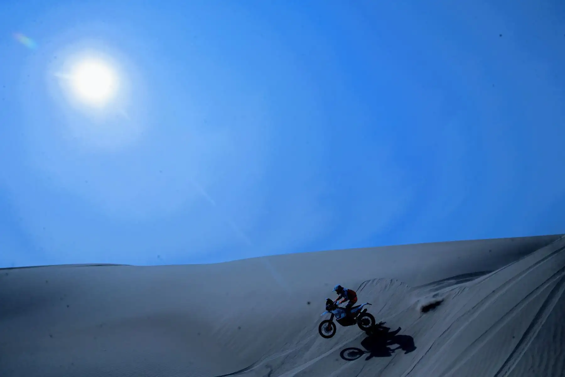 Dakar 2019: novena etapa partida y llegada en Pisco. Foto: ANDINA/Luis Iparraguirre