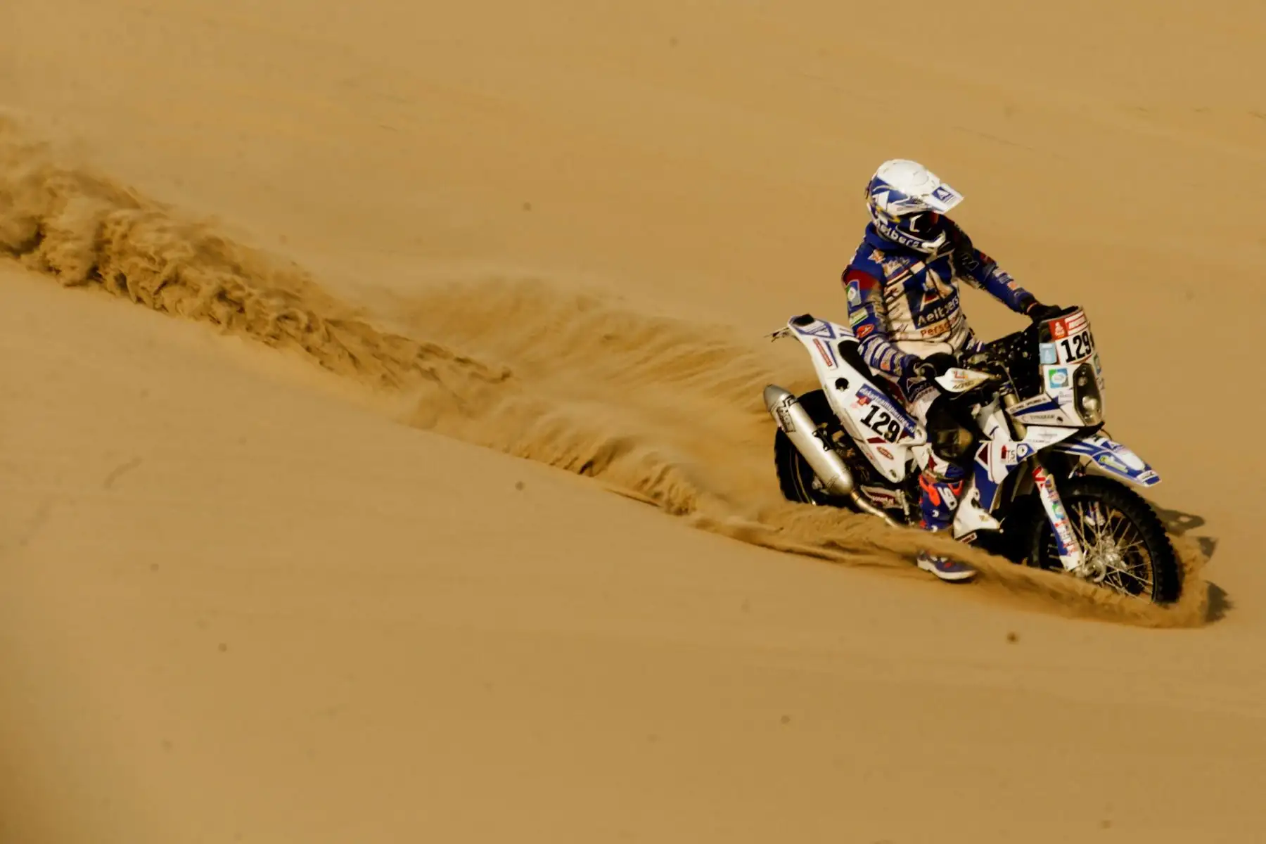 Dakar 2019: novena etapa partida y llegada en Pisco. Foto: ANDINA/Luis Iparraguirre