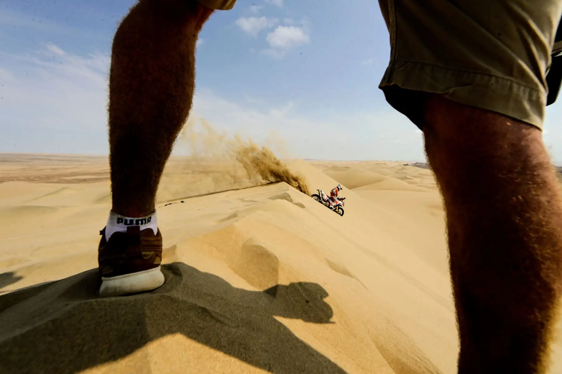 Dakar 2019: novena etapa partida y llegada en Pisco. Foto: ANDINA/Luis Iparraguirre