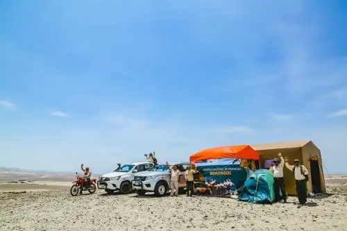 Sernanp destaca la responsabilidad ambiental del Rally Dakar 2019. ANDINA/Difusión