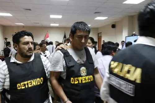 Internan en el penal Cambio Puente a "Los intocables de Chimbote" donde cumplirán 36 meses de prisión preventiva. ANDINA