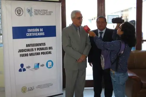 Fuero Militar acelerará entrega de certificados de antecedentes penales