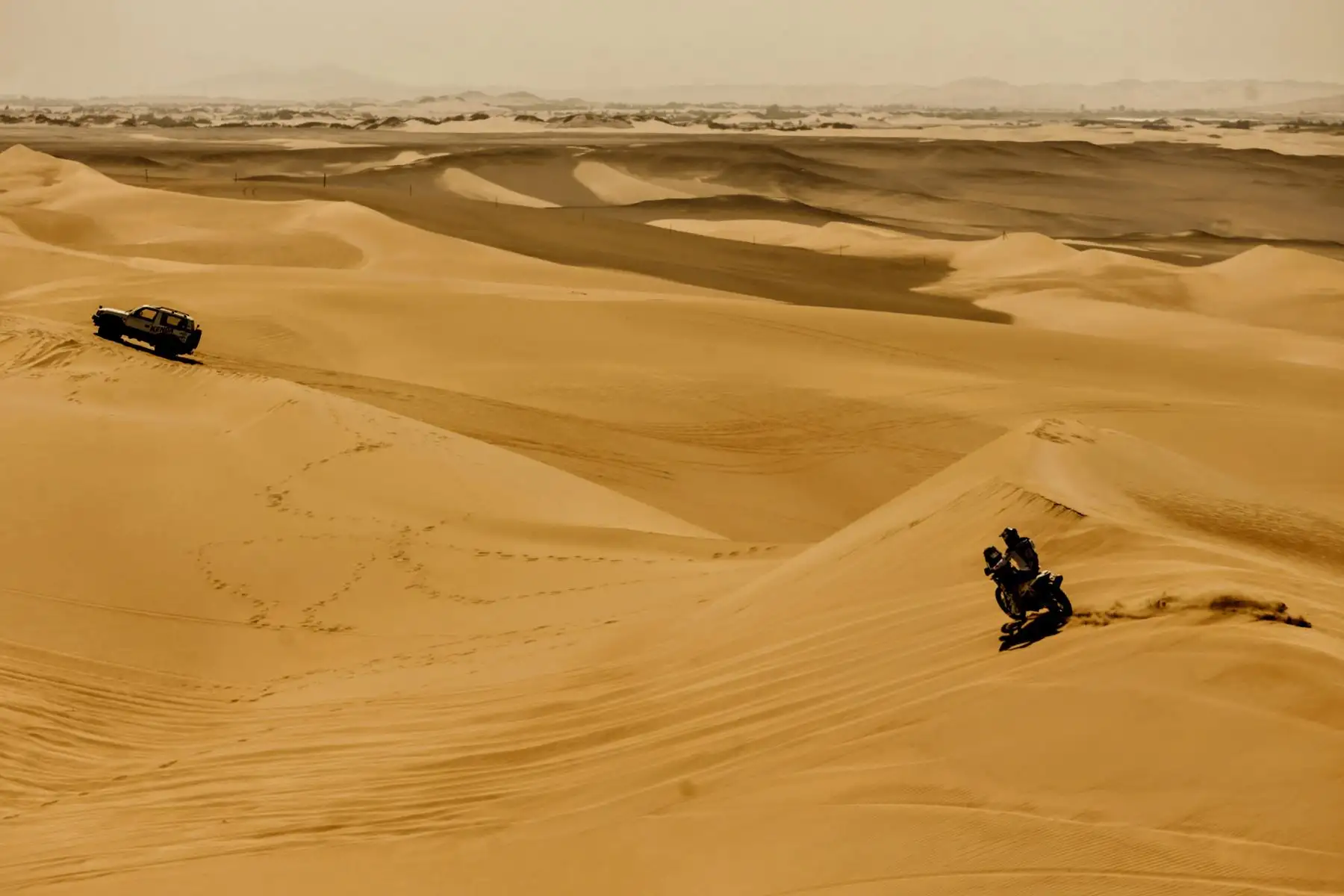 Ultima etapa del Dakar 2019 en Ica. Foto: ANDINA/Luis Iparraguirre