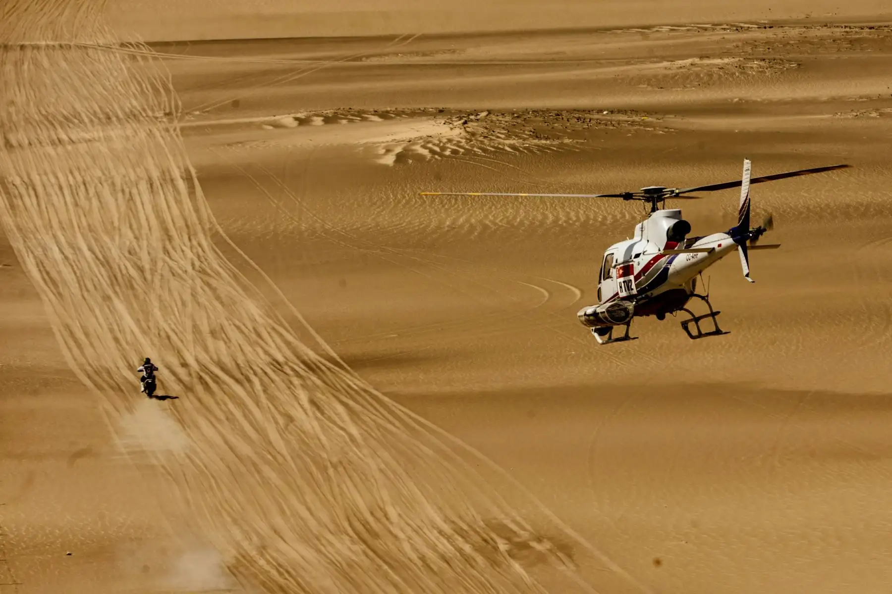 Ultima etapa del Dakar 2019 en Ica. Foto: ANDINA/Luis Iparraguirre