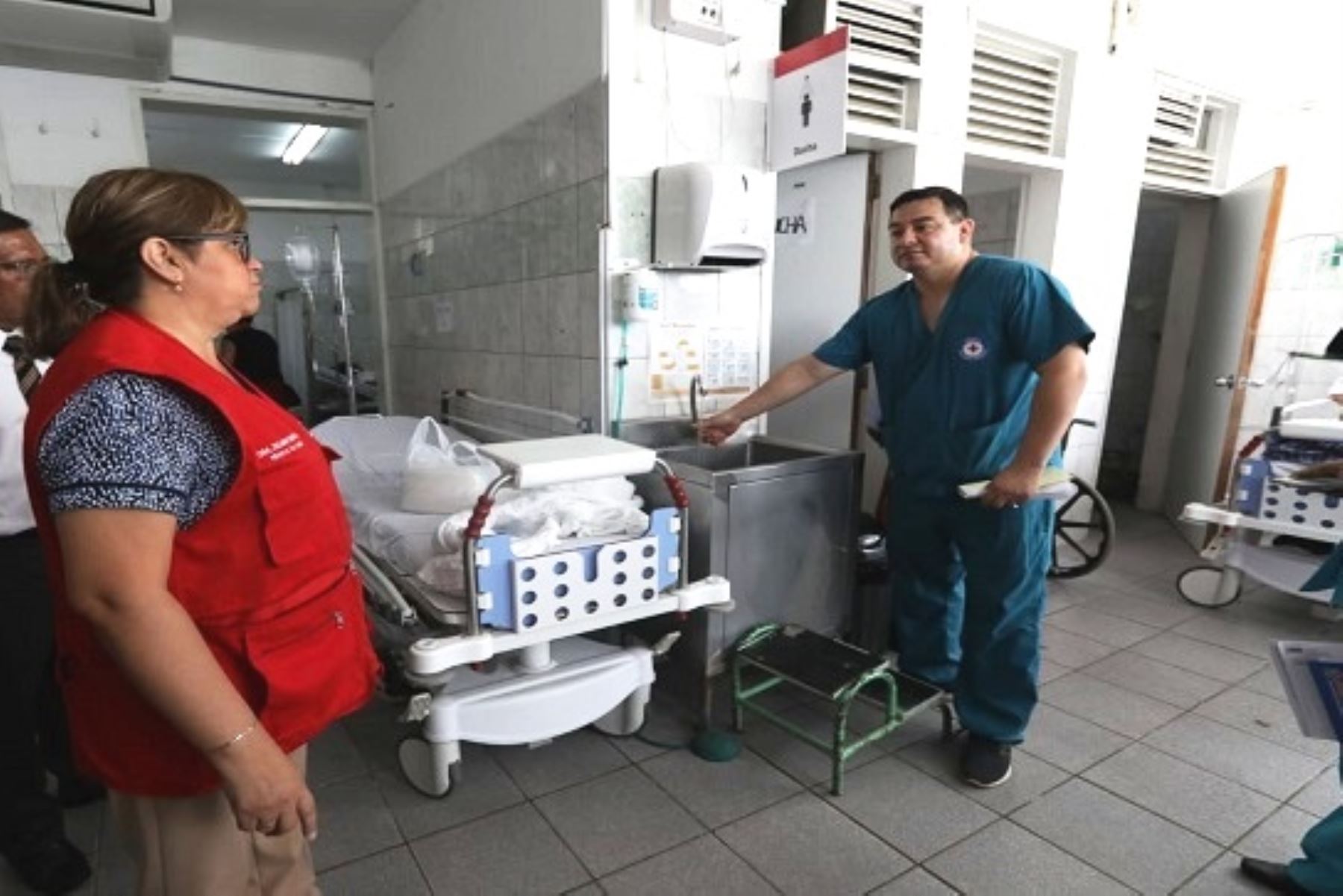 Minsa garantiza suministro de agua en hospital de San Juan de Lurigancho. Foto: ANDINA/Difusión.