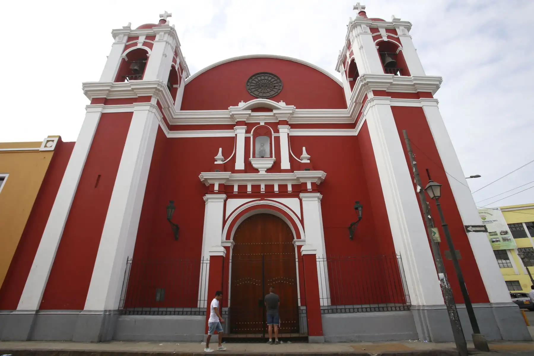 Iglesia Santa Ana en Barrios Altos. Foto: ANDINA/Nathalie Sayago