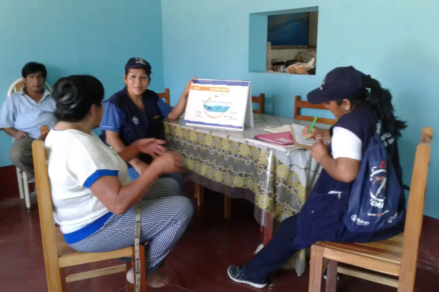 La Geresa de Lambayeque inició visitas domiciliarias para orientar a las familiar y prevenir el dengue y la malaria.