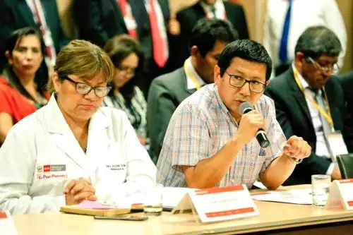 El ministro de Transportes y Comunicaciones, Edmer Trujillo, participó en el Muni-Ejecutivo Moquegua, desarrollado en la ciudad de Lima.